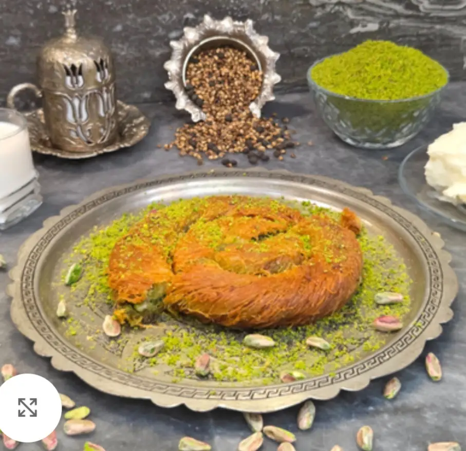 Antep fıstıklı burma